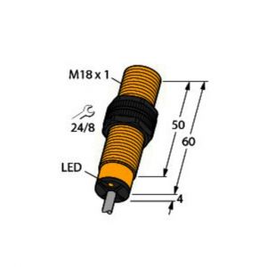 NI8-S18-AD4X Induktiver Sensor