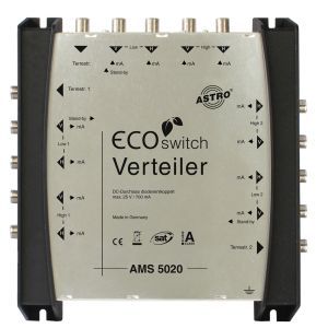 AMS 5020 ECOswitch SAT-ZF 2-fach Verteiler, Verteildämpfung