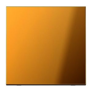 GO 101 Wippe für Taster 1fach, Metall goldfarbe