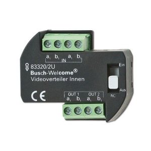 83320/2 U Videoverteiler Innen UP, 2-fach zur Mont