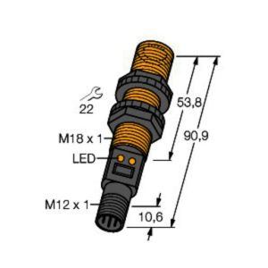 S18UIAQ Ultraschallsensor, Reflexionstaster