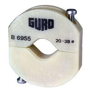 GURO-SR-20/38 (JOR-20750), Zugentlastungsschelle B 6955 für Leiterquerschnitt 20-38 mm, Kunststoff