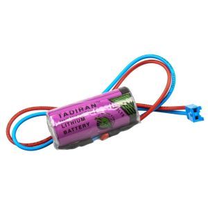 145542, Batterie Lithium 3,6V 2/3 AA 1600mAh DUBOX-FCI-65240-002-2P Tadiran