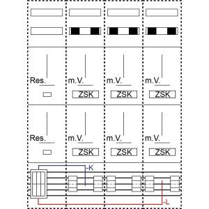 ARLUX25-K Querverdrahtungssatz 25qmm, Kurz, Luxemb