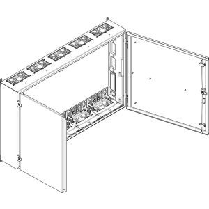SP55 Wandgehäuse schutzisoliert IP54 BxHxT: 1