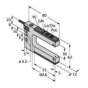 SLM30B6 Opto-Sensor, Gabellichtschranke