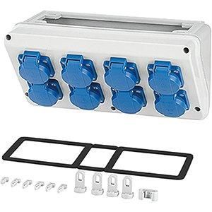 Mi CB 18 Mi Connection Box, 8x Schuko 16A, 5p., 4