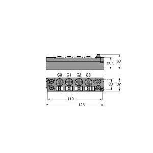 SNNE-0008D-0003 piconet Erweiterungsmodul für IP-Link, 8