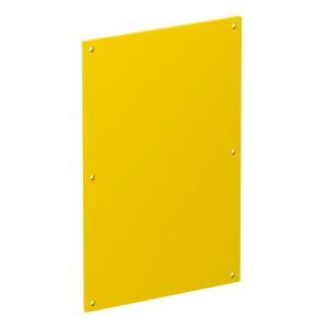 VHF-P1 Abdeckplatte blind 160x105mm, PVC, rapsg