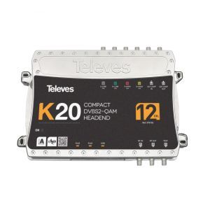 K20-12, K20 - Kompaktkopfstelle 12 Transponder DVB-S2 in QAM