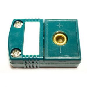 0220 0032 Kupplung Miniatur NiCr-Ni Typ K grün