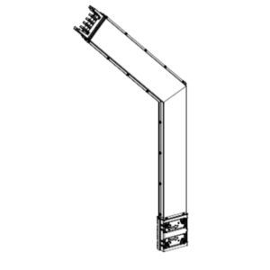 KSC400DLF4A KSC Winkelelement, 400A, flach PE außen,