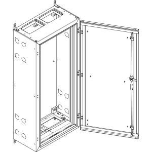 NT28E Wandgehäuse geerdet IP55 BxHxT: 590x1290