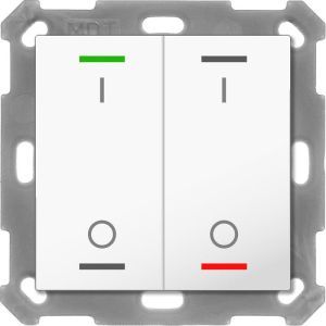 BE-TAL55T2.B1 Taster Light 55 2-fach, RGBW, mit Temper