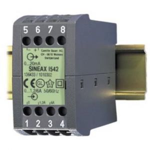 SINEAX I542 1,0A/5A 0...20mA Messumformer für Wechselstrom, ohne Hilf