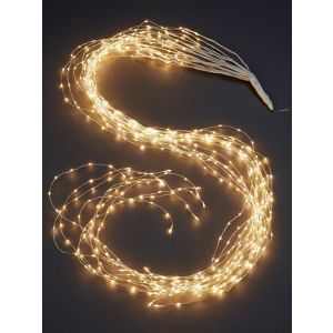 577839, LED-Fontäne Lichterkette Tauperlen 700 LEDs warm-weiß, 5 m Zuleitung