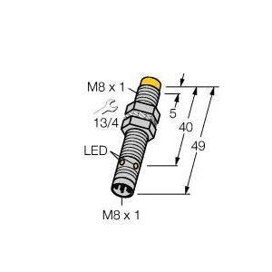 NI6U-EG08-AP6X-V1131 Induktiver Sensor, mit erhöhtem Schaltab