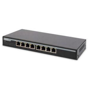 NNETSWGBE8UMDPOE.01, Desktop Netzwerk-Switch, 8-Port Gigabit, Unmanaged, PoE