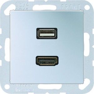 MA A 1163 AL Multimedia-Anschlusssystem HDMI / USB 2.