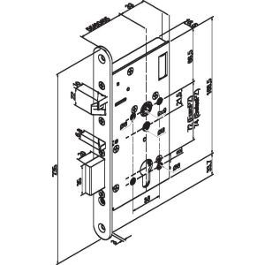 509X702PZ-----1 Sicherheitsschloss mit externer Steuerun