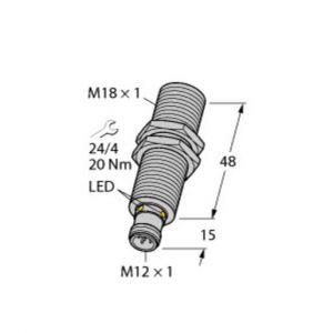 RU100U-M18M-AP8X2-H1151 Ultraschallsensor, Reflexionstaster