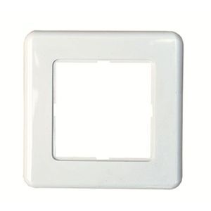 5-336608-2, 80X80 FRAME DIN INTALL ALMOND