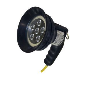 279566, GIFAS Vollgummi-LED-Handscheinwerfer Typ 911Ausführung:- 5 m GIFAS-PROFLEXX H07RN-F Leitung 2 x 1,5 qmm  und CEE-Stecker 2 x 16 A/42 VAC- 42 VAC- 6 x