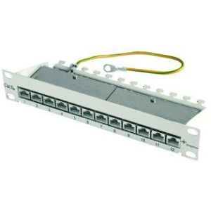 J02022A0057 10 Mini Patch Panel MPP12-HS K Cat.6A(IE