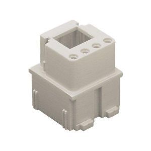 CX 01 JF, Adapter, MIXO, 2ME, 4P+GND, Crimpanschluss, 10A, 250V, für RJ45 Buchseneinsatz CXJF