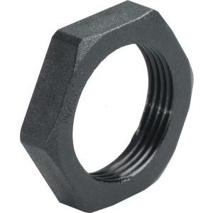 8217.40 Gegenmutter Kst. M16x1.5, Schwarz RAL 90