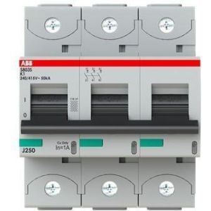 S803S-K1, S803S-K1 Hochleist.Sicherungsautomat 1A,K,400VAC=Icu 50kA,690VAC=Icu6kA,3P