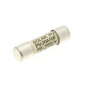 20AMP 1000V DC  SOLAR FERRULE 10 X 38MM, Sicherungseinsatz, superflink, 20 A, DC 1000 V, 50 kA, IEC 60269-6 type A, 10 x 38 mm, gPV, IEC