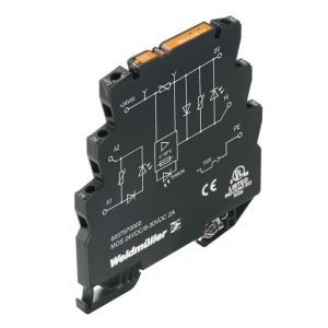 MOS 24VDC/8-30VDC 2A Halbleiterrelais, mit Funktionserde-Ansc