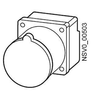 BVP:203254 BD2-CEE163 EINBAUSATZ CEE-STECKDOSE 3 PO