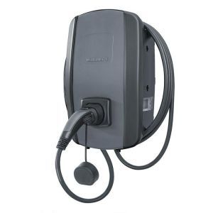 CH-W-S-A22-P-A, Ladegerät E-Mobilität, Wallbox, max. Ladeleistung von 22 kW bei 3-phasigem (400 V) Netzanschluss, max. Strom von 32 A, Fest angeschlagenes 5 m Kabel m