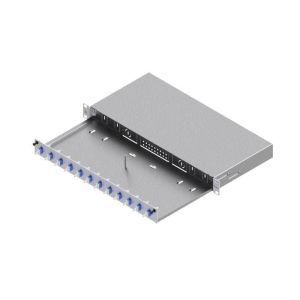 LSB0B225 LWL-Verteilerfeld Basic 1HE/12 Ports, 12