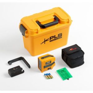 PLS 3G KIT, 3-Punkt-Lasernivelliergerät-Kit, grün