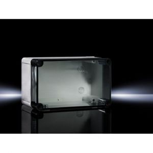 PK 9523.100, Polycarbonat-Gehäuse PK, transparenter Deckel, BHT 360x254x111mm