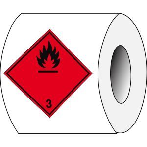 ADR 3ARL-100*100-B7541 Aufkleber für den Transport gefährlicher