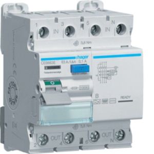 CEB663E FI-Schalter 3P+N 10kA 63A 100mA Typ B