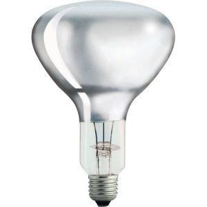 R125 IR 375W E27 230-250V CL 1CT/10 InfraRed Industrial Heat Incandescent -