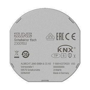 23001 1S U KNX Schaltaktor 1fach, UP, Secure