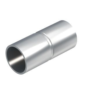 SV32W ALU Aluminiumverbindungsmuffe ohne Gewinde ø