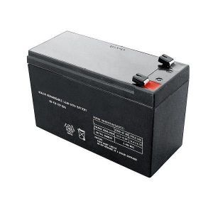 HP75, Notstrom-Akku 12 V 7 Ah für Alarmzentralen, VdS Bleiakku 12 Volt, 7 Ah, FASTON 187