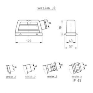 BAS GOT GA 24 M25 A2 Gehäuseoberteil-BAS GOT GA 24 M25 A2