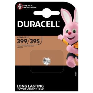 D399/D395, Uhrenbatterie D395/D399  AgO 1,55V / 55mAh/Duracell