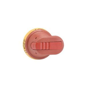 OHY45J6 OHY45J6 Pistolengriff rot-gelb 45mm Well