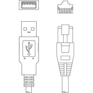 KB USB-1 HS 65x8 Verbindungsleitung