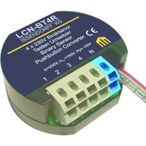 LCN - BT4R, Tastenumsetzer / Binäreingang, 4x 230V, UP-Dose, für den I-Anschluss