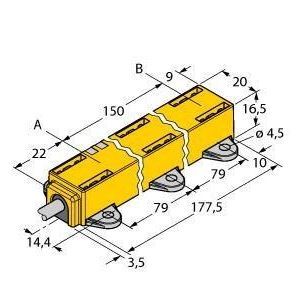 LI150P1-Q17LM1-LIU5X2 Induktiver Linearwegsensor